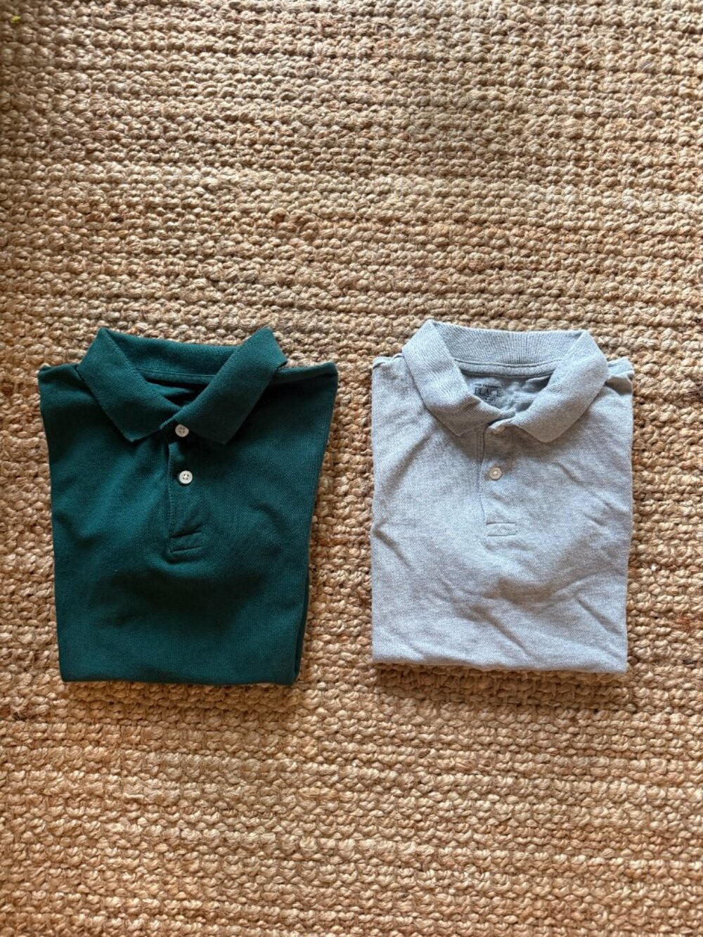 2 Collared Polos for kids - Size: M